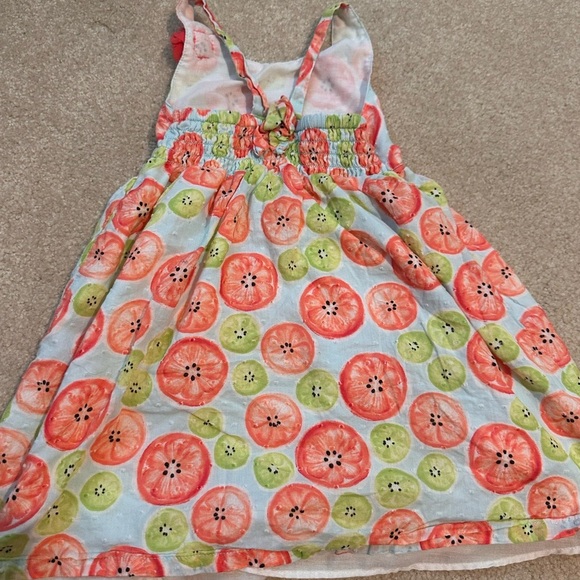 🍒🍒 3/7 BUNDLE Penelope Mack Pink and Orange Girls Sundress - Picture 6 of 6